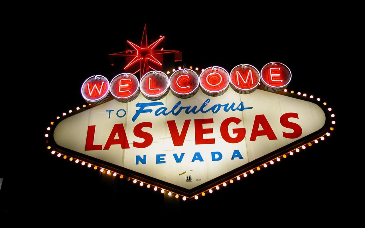 Glamorous Las Vegas la ciudad de Wallpaper #42 - 1280x800
