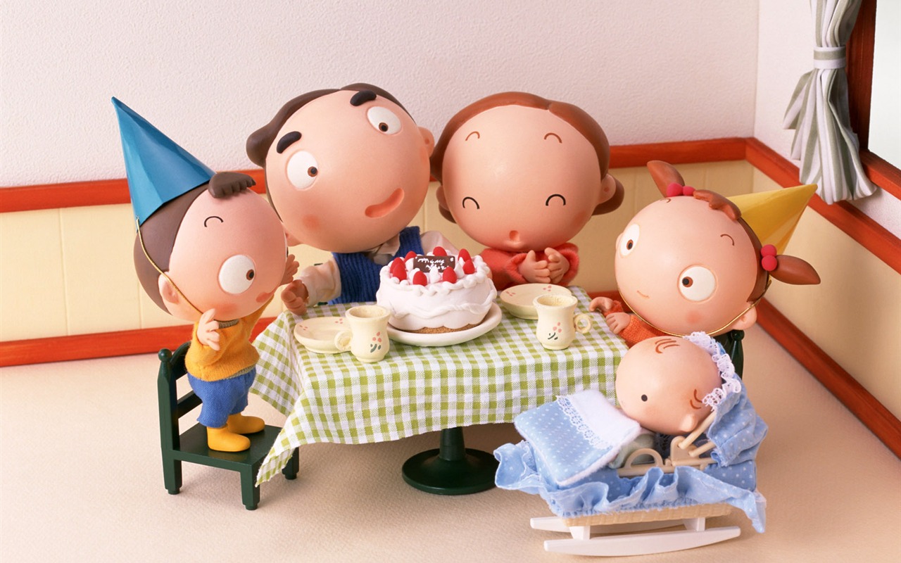 Happy Family wallpaper album (3) #6 - 1280x800