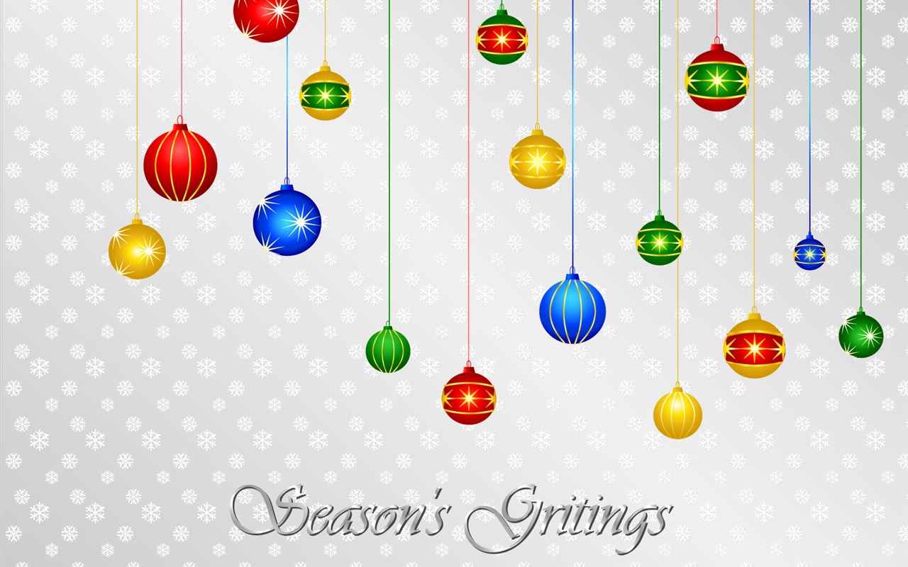 Christmas landscaping series wallpaper (10) #3 - 1280x800