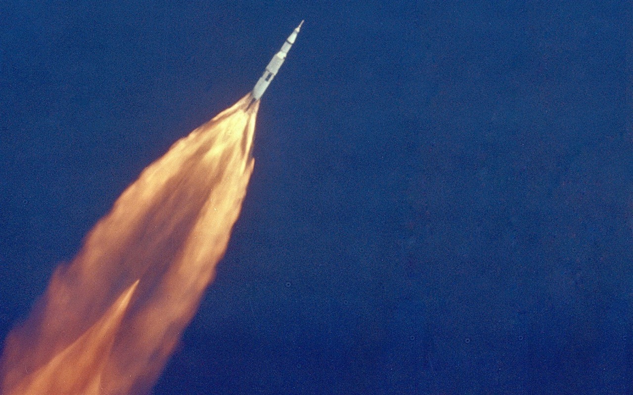 Apollo 11 vzácných fotografií na plochu #34 - 1280x800