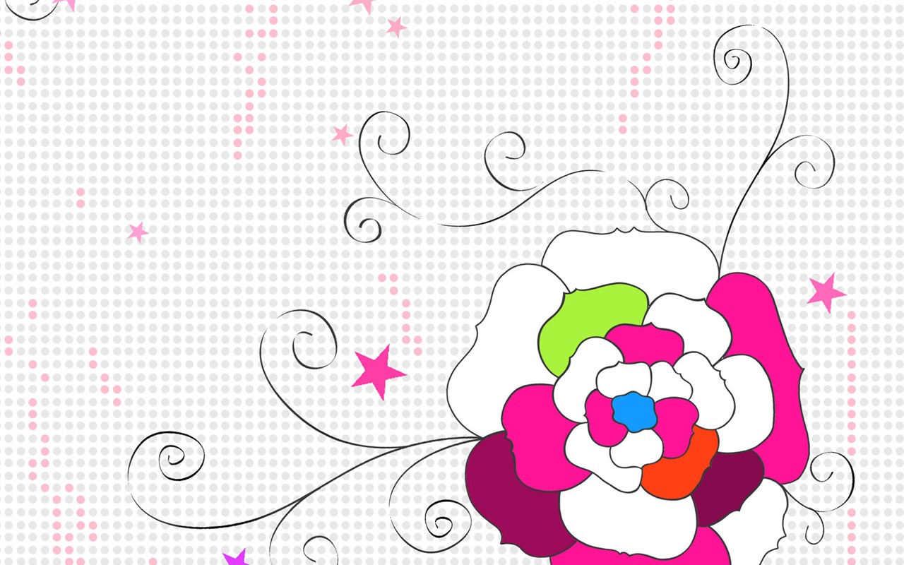 Synthetic Flower HD Wallpapers #24 - 1280x800