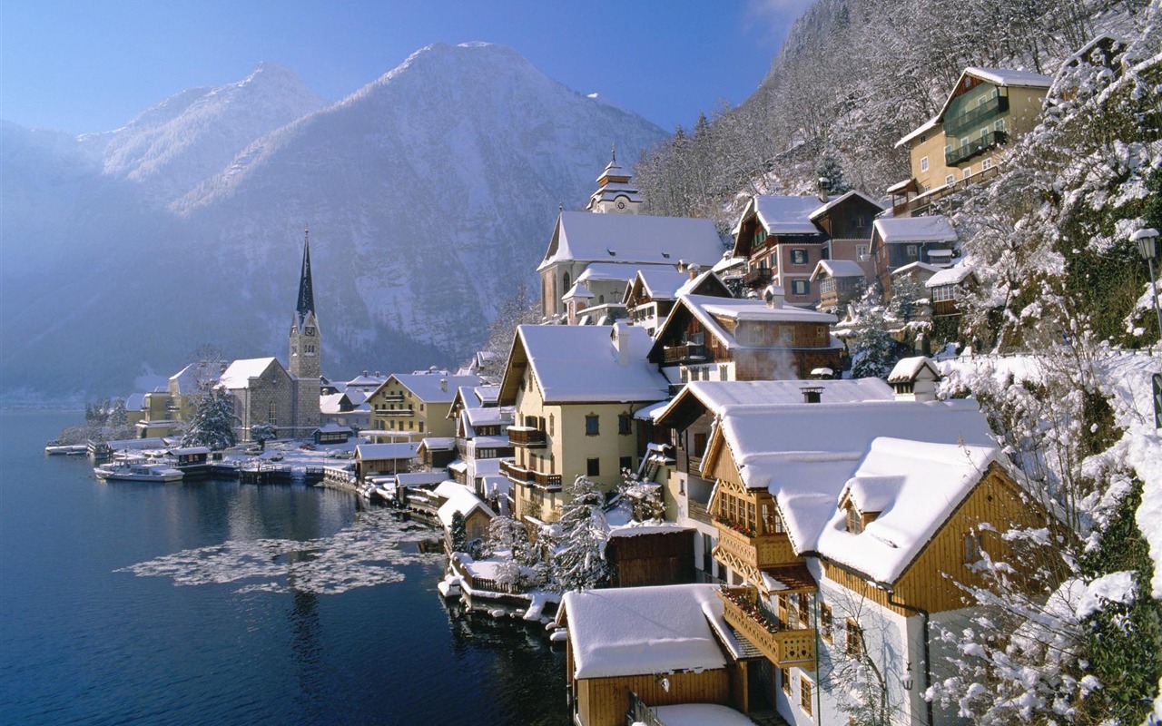 Hermoso paisaje de Austria Fondos de pantalla #1 - 1280x800