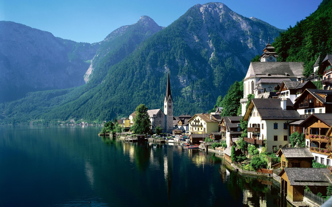 Hermoso paisaje de Austria Fondos de pantalla #3 - 1280x800