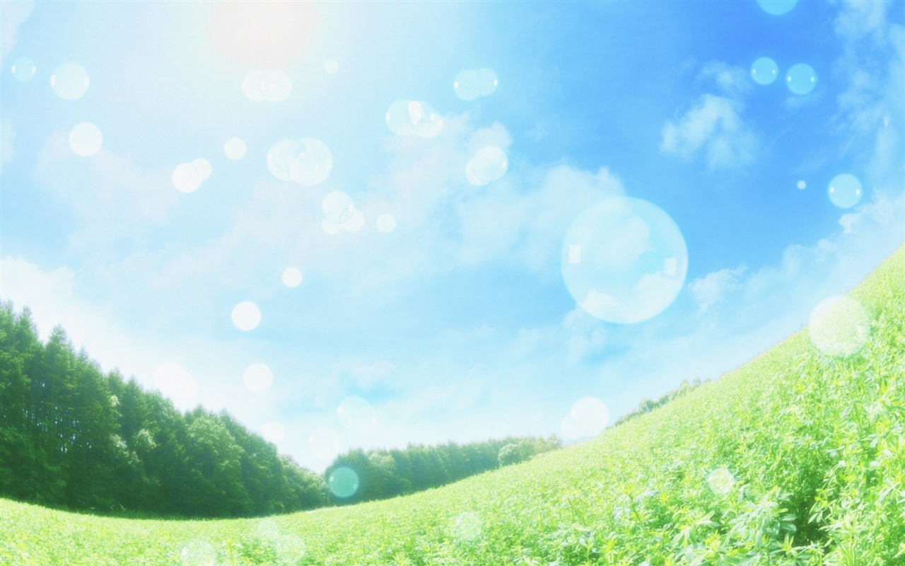 綠色環境主題PS壁紙 #18 - 1280x800