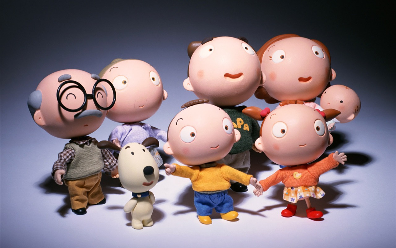 Happy Family wallpaper album (5) #1 - 1280x800