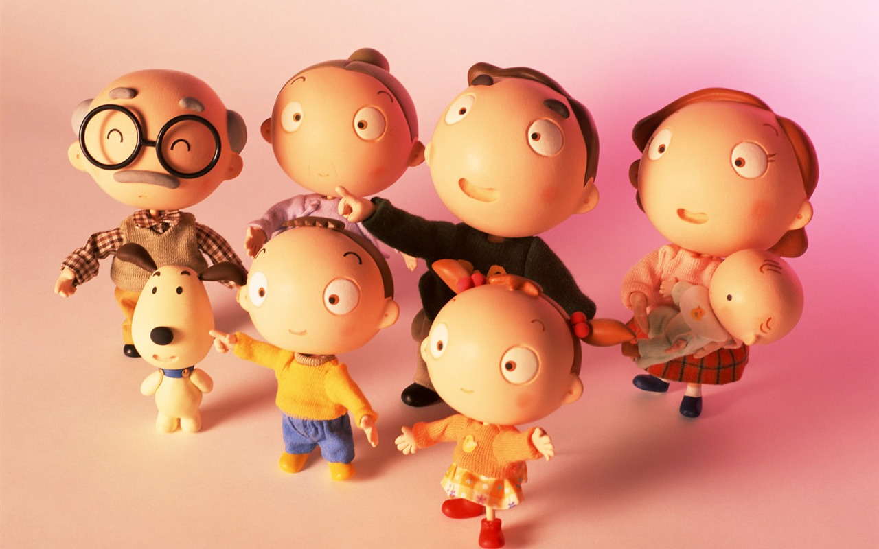 Happy Family wallpaper album (5) #2 - 1280x800