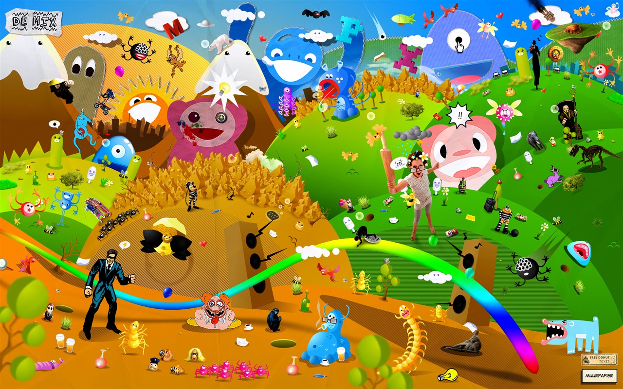 Cool design wallpaper selection #3 - 1280x800