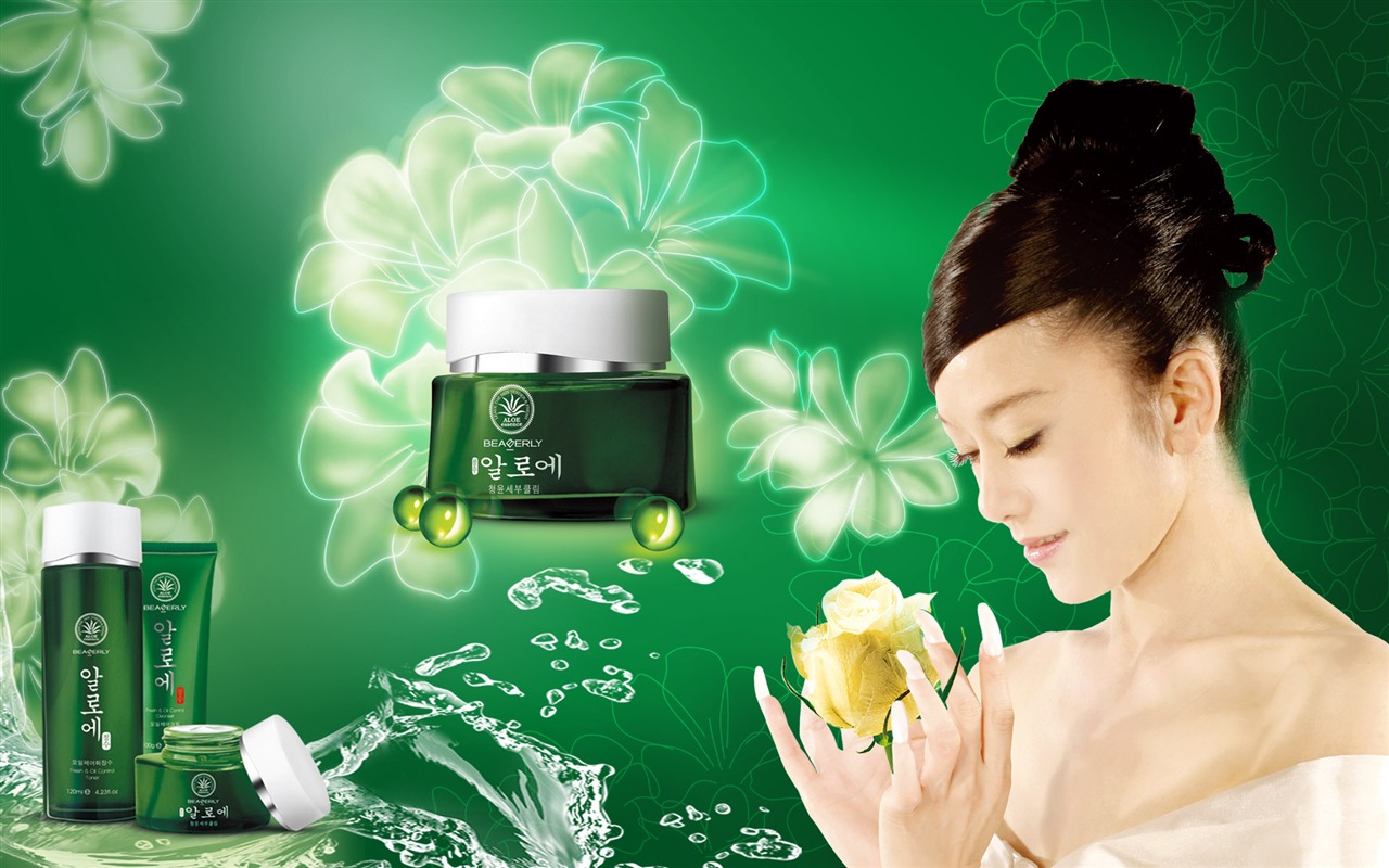 Cosmetics Advertising Wallpaper Album (4) #11 - 1280x800