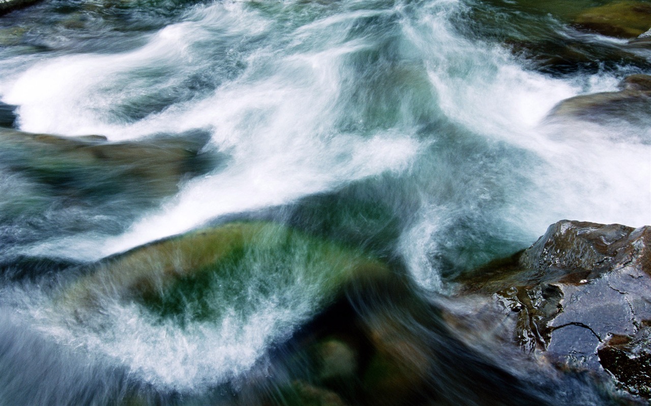 滝は、HD画像ストリーム #23 - 1280x800