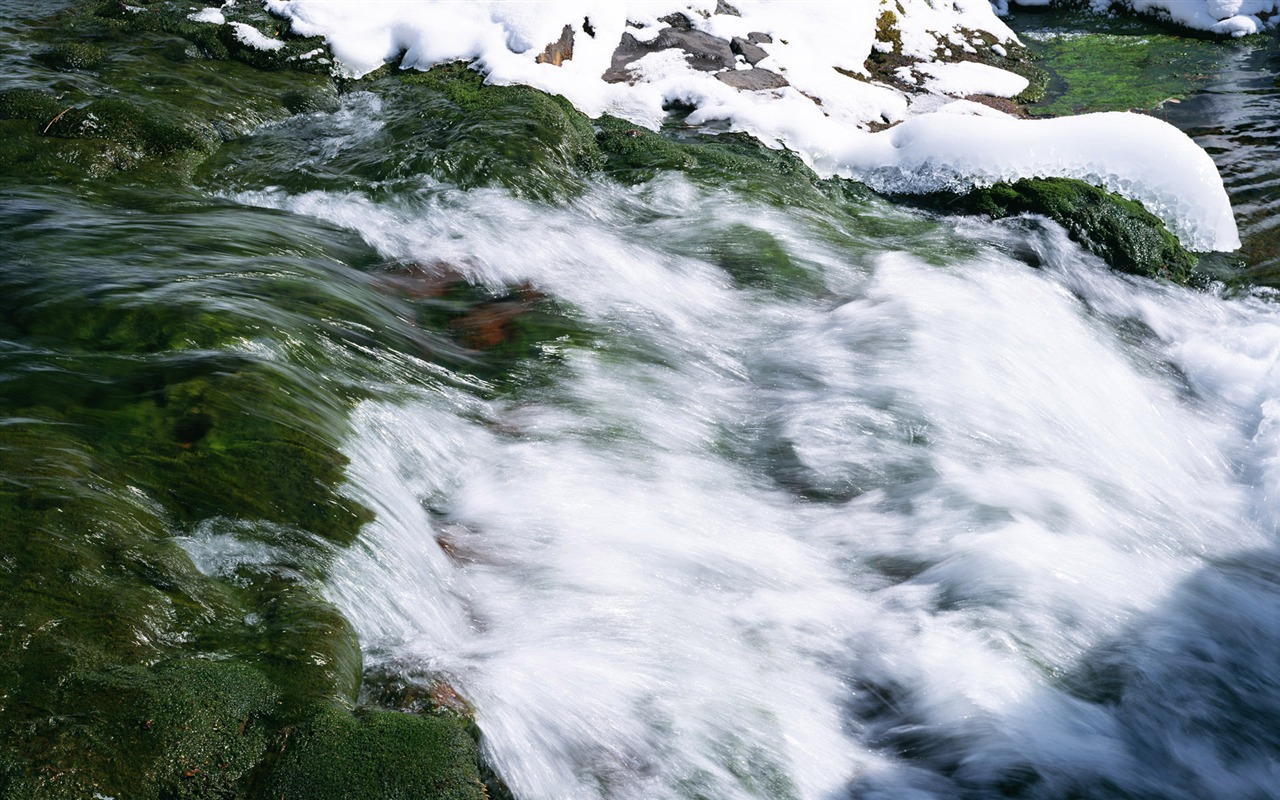 Waterfall flux HD Wallpapers #27 - 1280x800