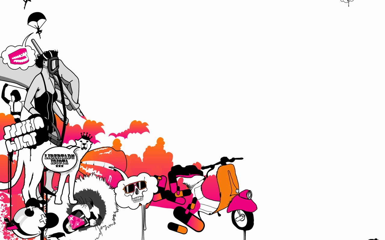 Graffiti stylu Art wallpaper #8 - 1280x800