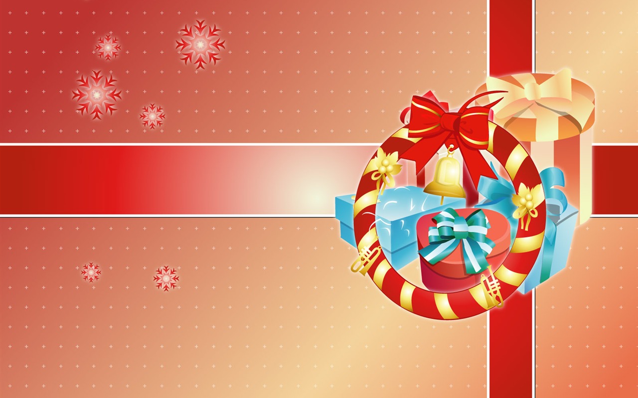 Christmas landscaping series wallpaper (19) #7 - 1280x800
