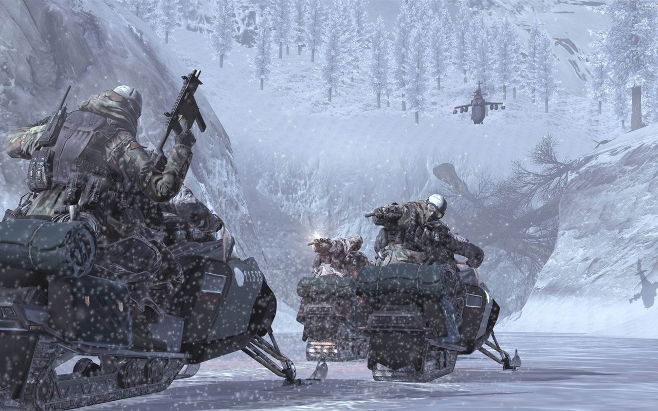 Call of Duty 6: Modern Warfare 2 Fond d'écran HD (2) #25 - 1280x800