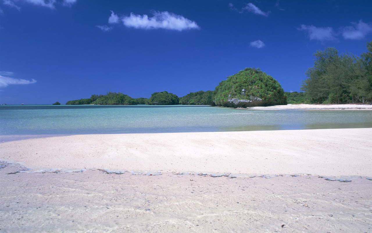 Beach alba Krajina wallpaper #12 - 1280x800
