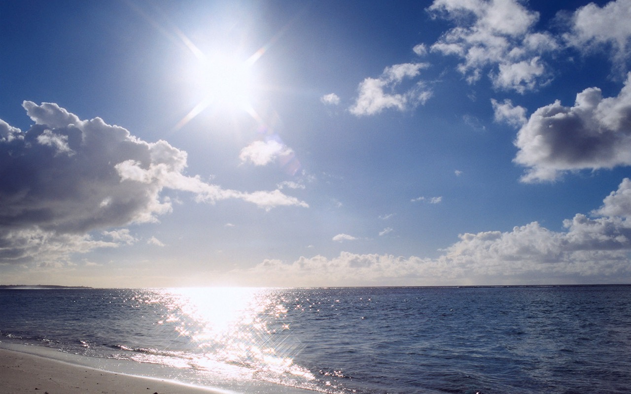 Beach scenery wallpaper albums #14 - 1280x800