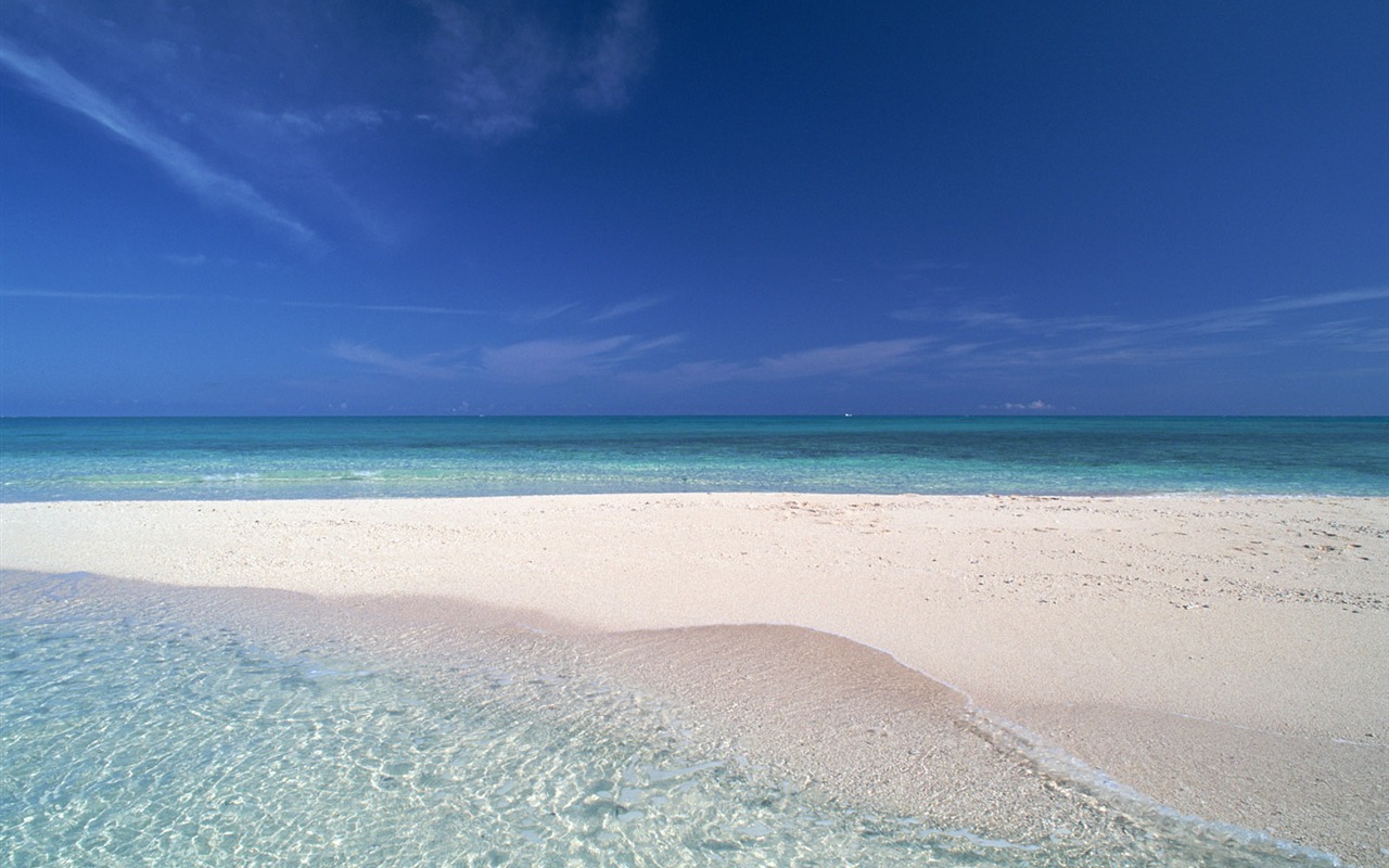 Beach alba Krajina wallpaper #22 - 1280x800