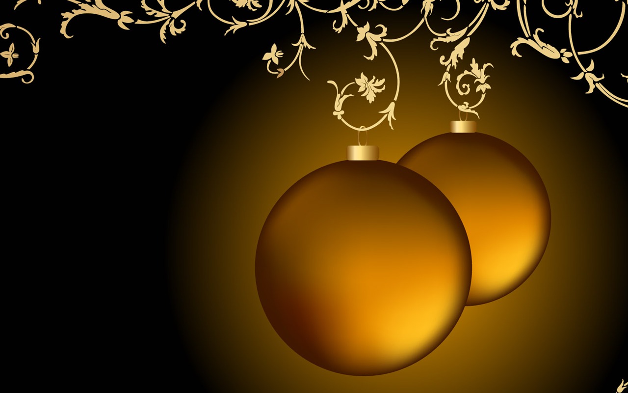 Christmas landscaping series wallpaper (20) #5 - 1280x800
