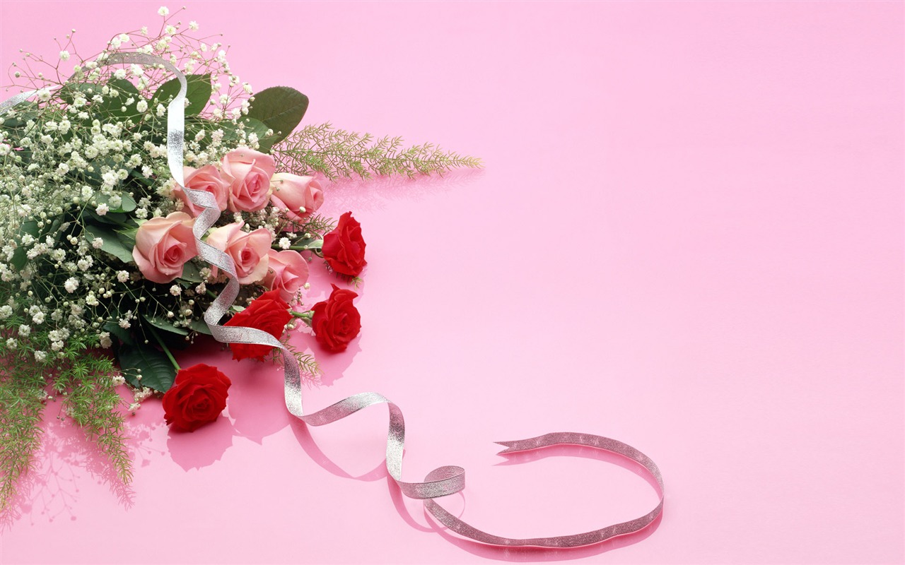 Fleurs de mariage articles fonds d'écran (2) #4 - 1280x800