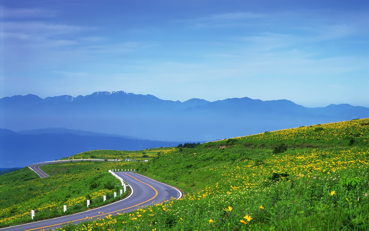 道路写真壁纸28 - 1280x800