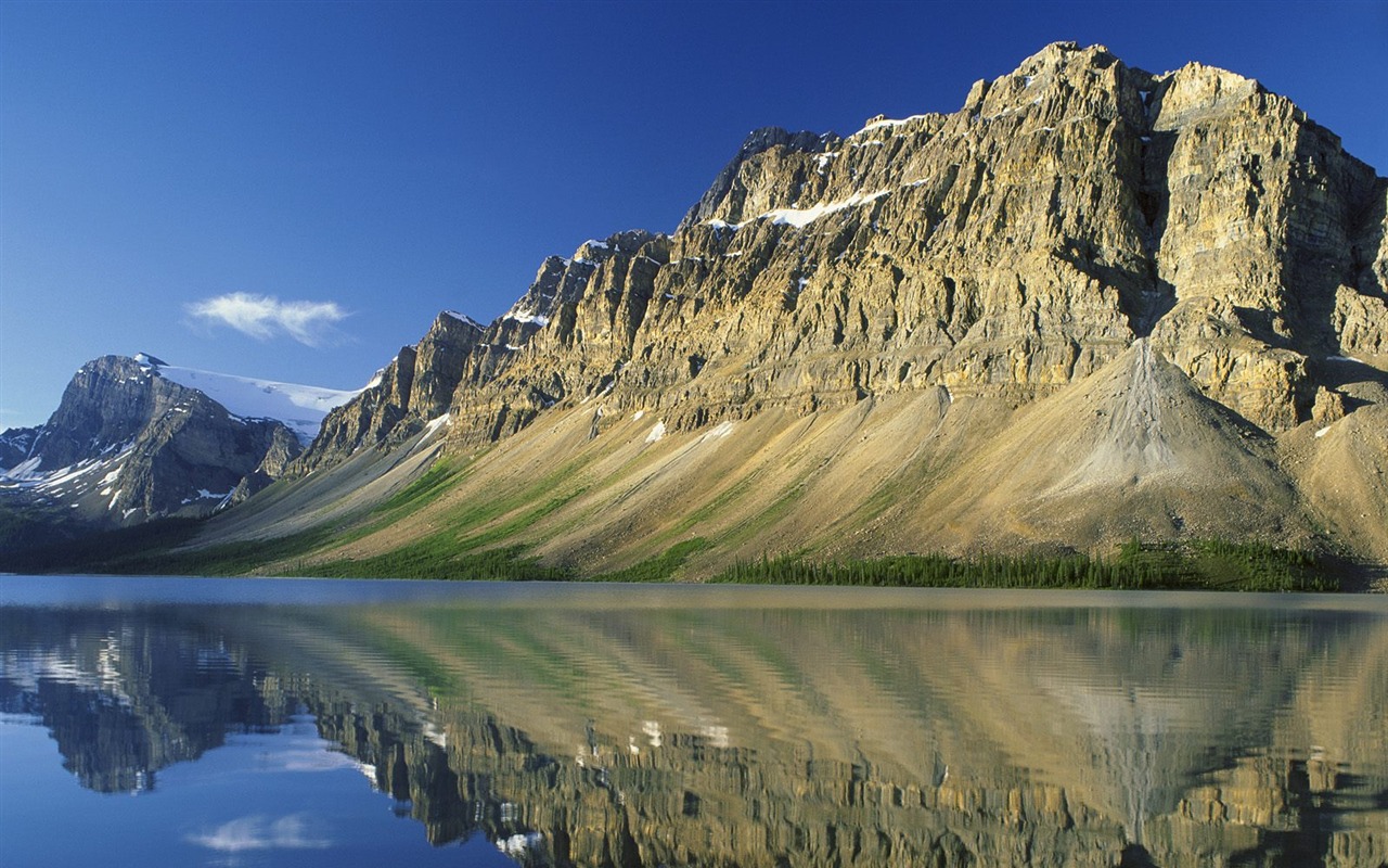 美しい湖と山々の壁紙 #3 - 1280x800