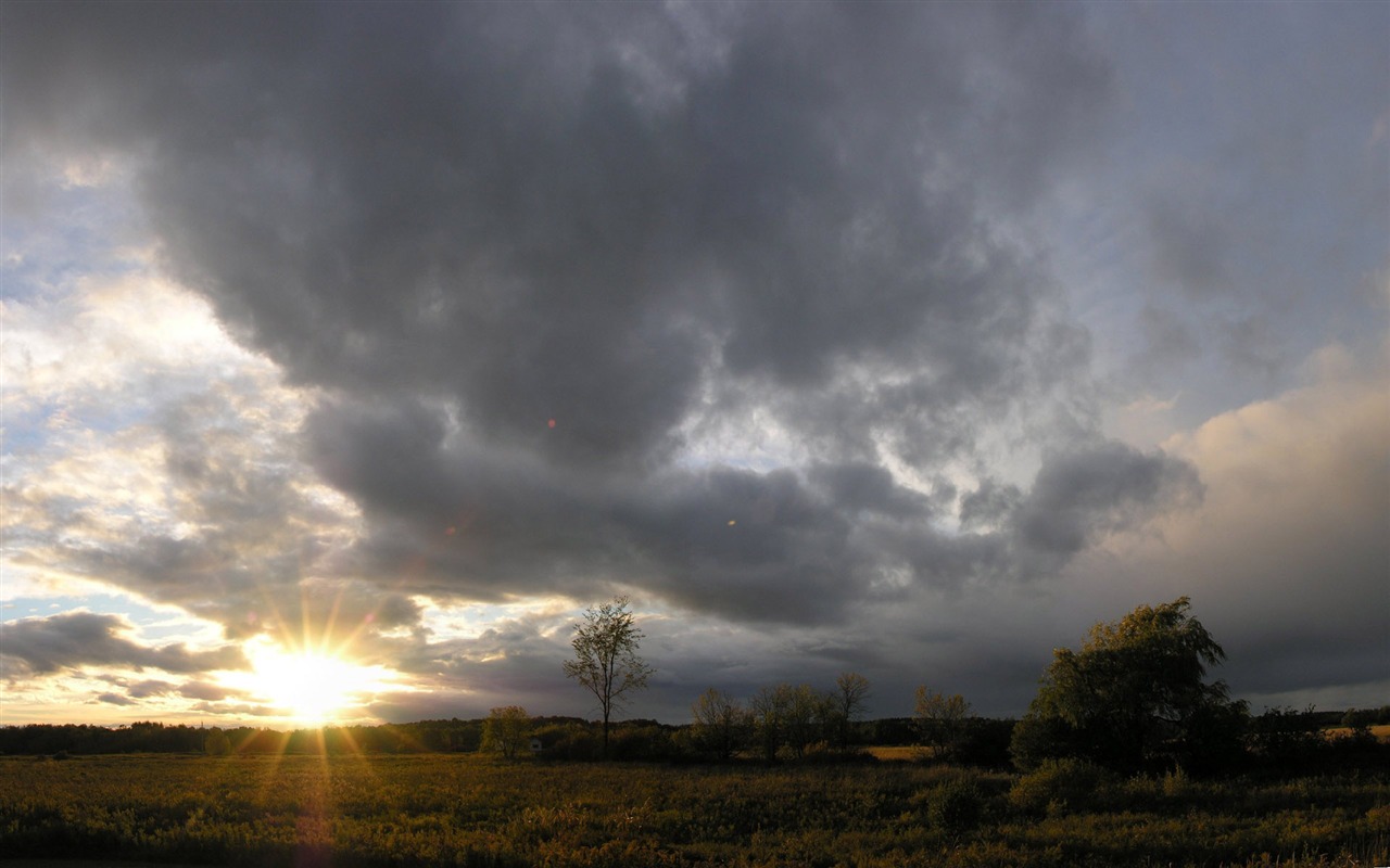 záře slunce HD skvělé tapety (2) #31 - 1280x800