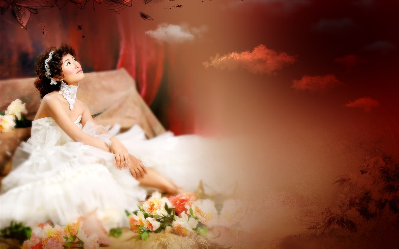 Svatební fotografie wallpaper album (2) #10 - 1280x800