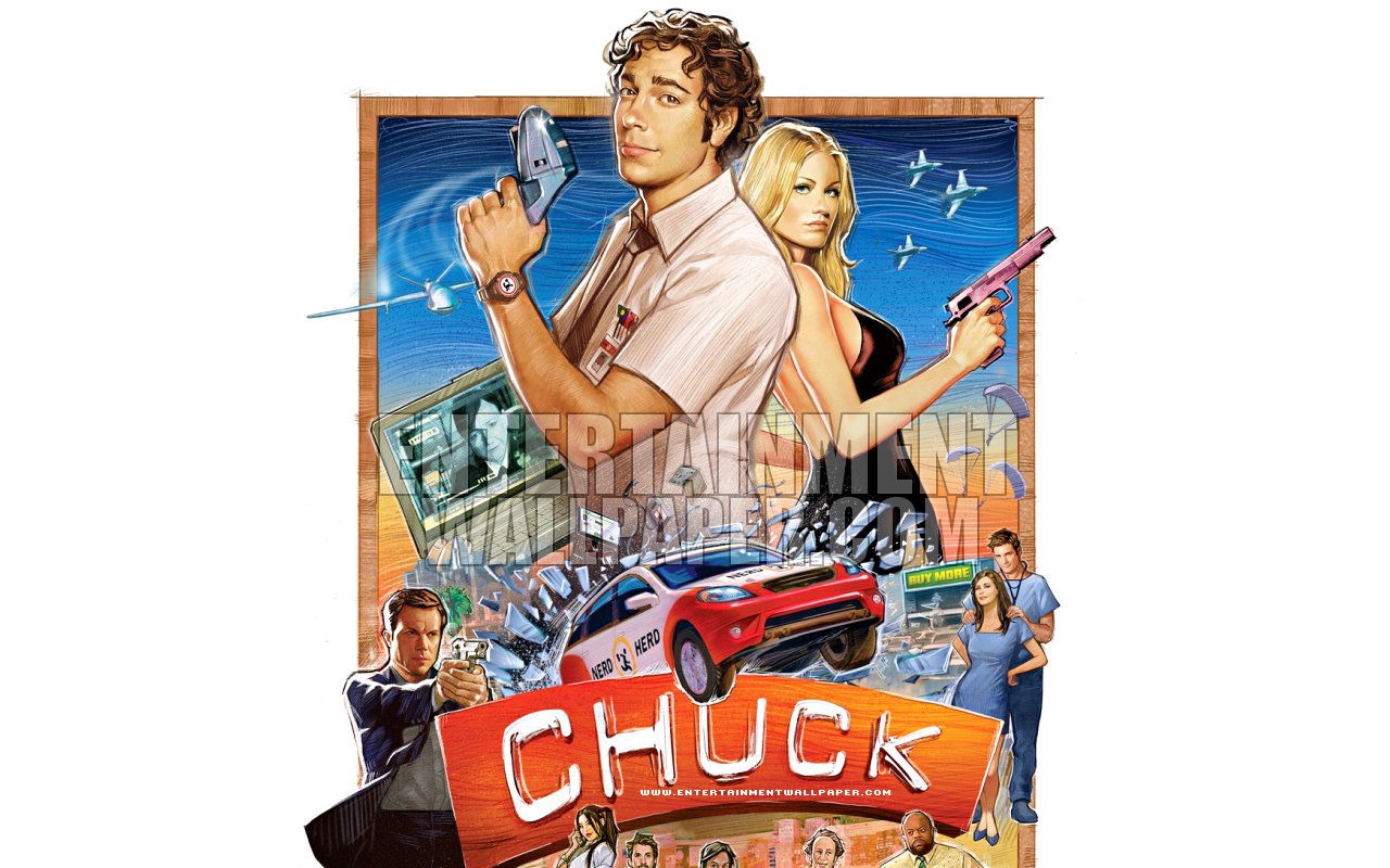 Chuck 超市特工 #33 - 1280x800