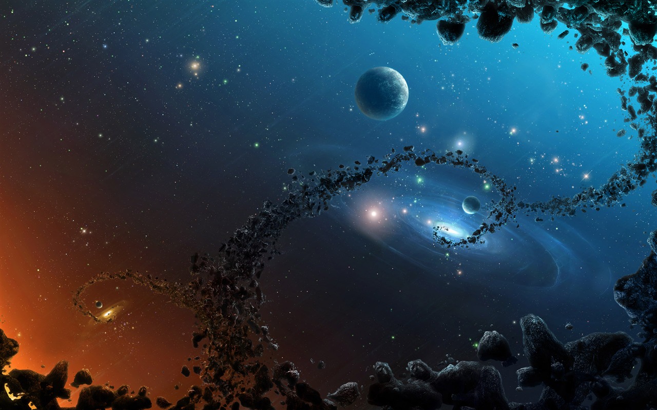 星空地球高清壁紙 #5 - 1280x800