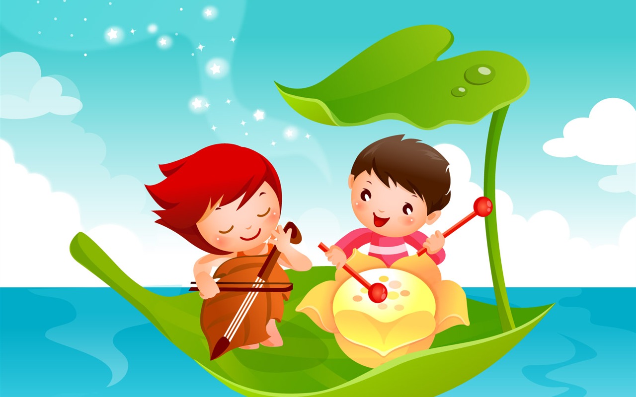 Childhood Dreams Cartoon Wallpaper (1) #17 - 1280x800