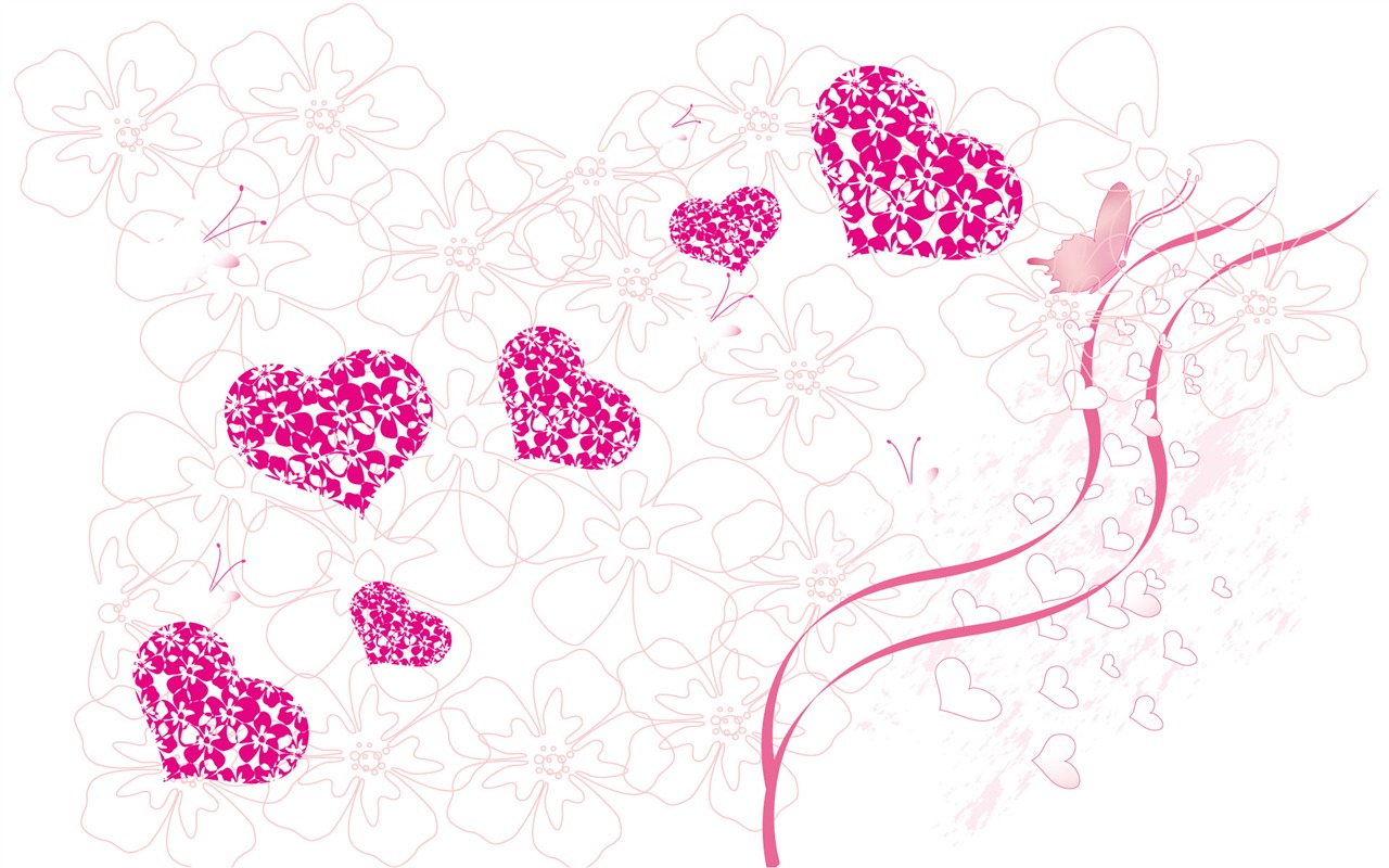 Valentinstag Love Theme Wallpaper #23 - 1280x800