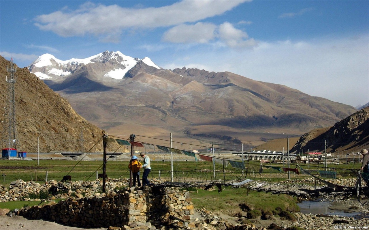 Fond d'écran paysage albums Tibet #9 - 1280x800