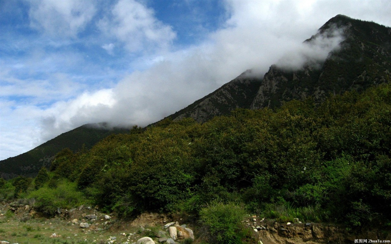 Tíbet álbumes fondos de escritorio de paisajes #22 - 1280x800