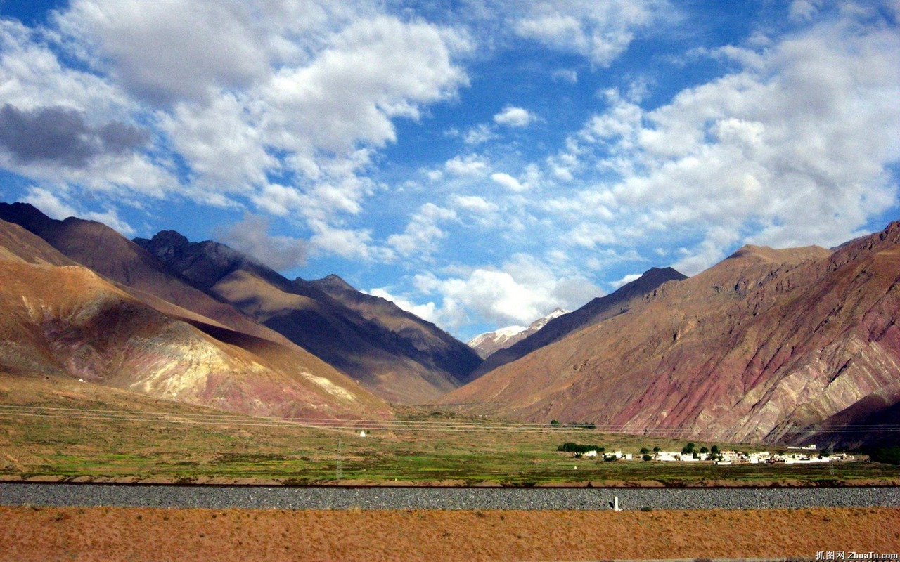 チベットの風景壁紙アルバム #26 - 1280x800