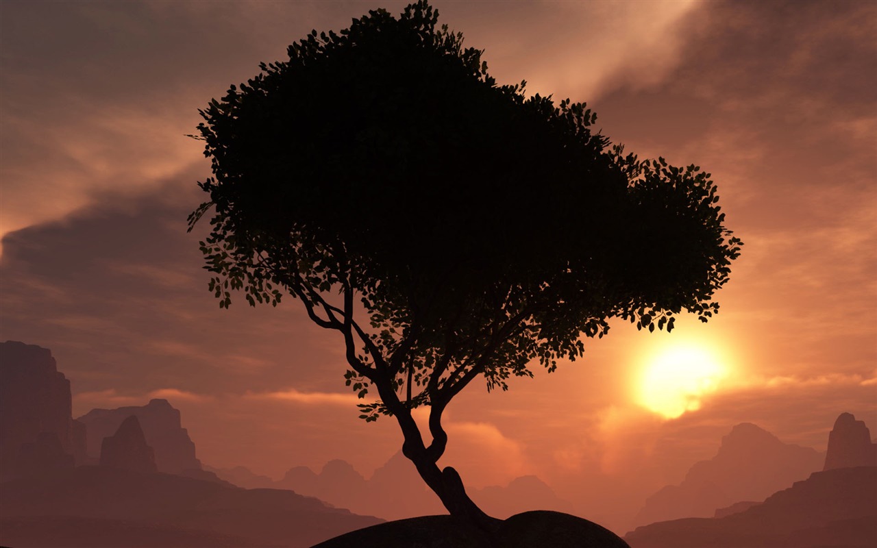 Digital three-dimensional design wallpaper (3) #3 - 1280x800
