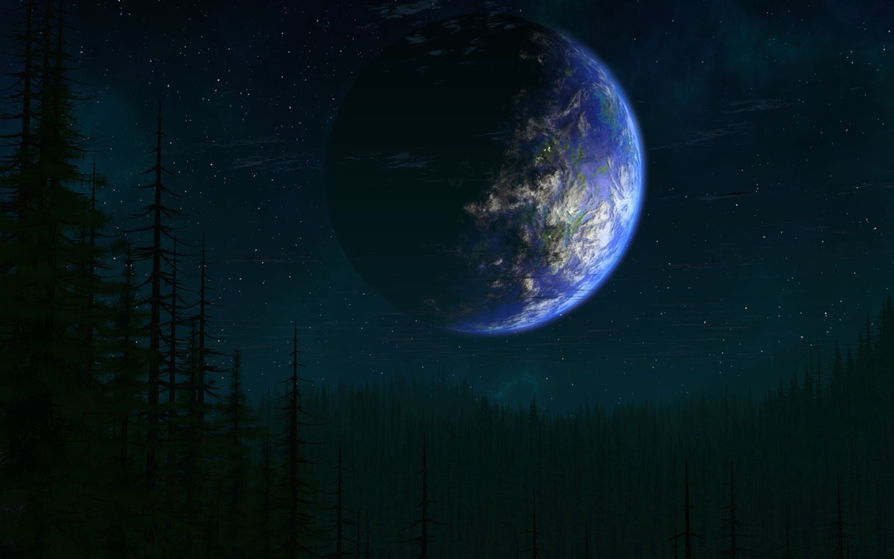 Digital three-dimensional design wallpaper (3) #5 - 1280x800