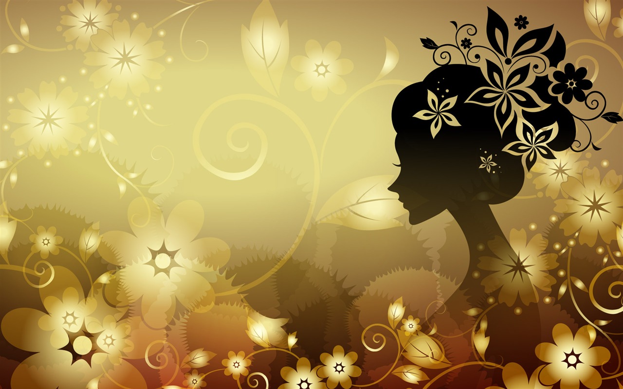 Vector happy childhood Wallpaper (5) #4 - 1280x800