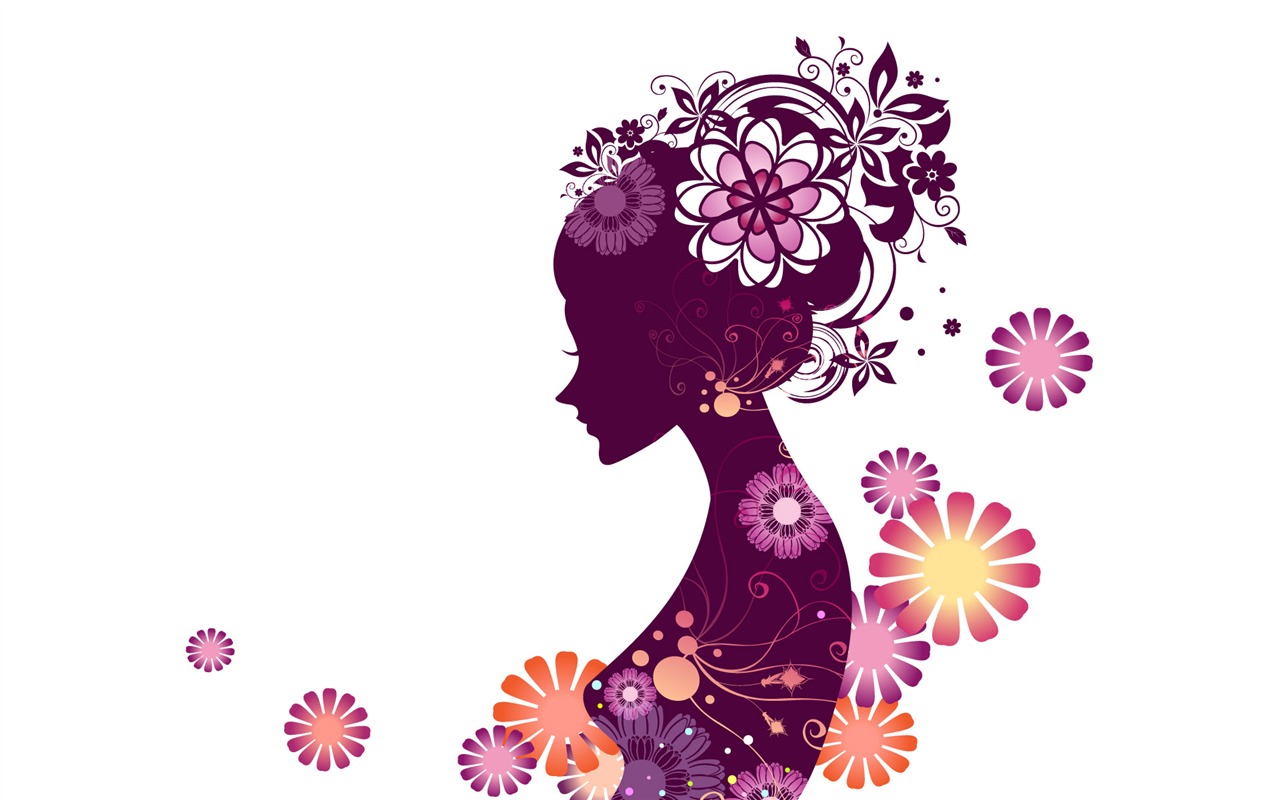 Vector happy childhood Wallpaper (5) #16 - 1280x800