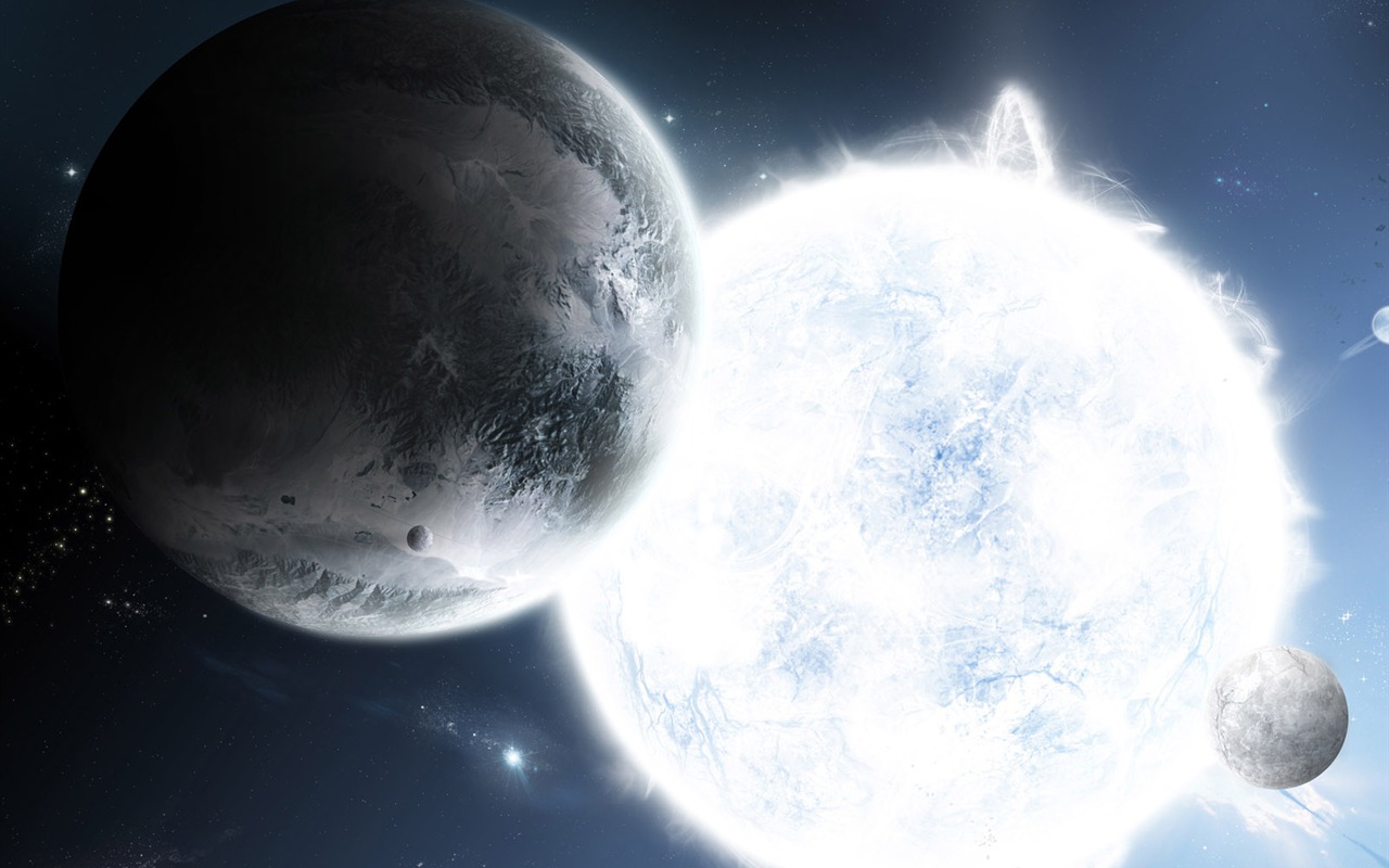 nekonečném vesmíru, krásné Star Tapeta #2 - 1280x800
