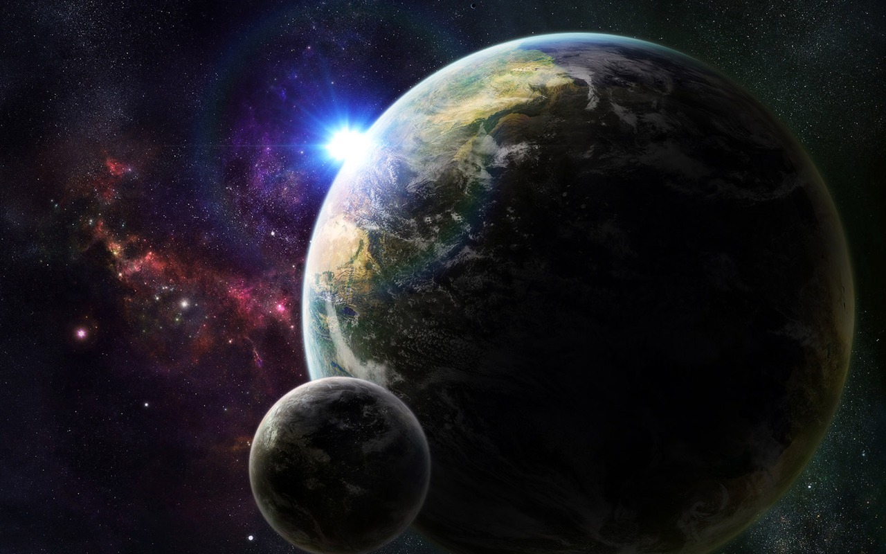nekonečném vesmíru, krásné Star Tapeta #20 - 1280x800