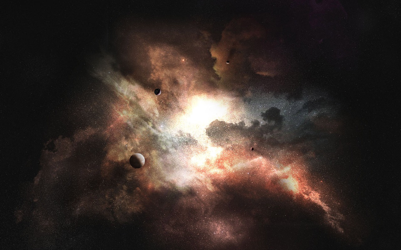 Unendlichen Universums, das schöne Star Wallpaper #23 - 1280x800