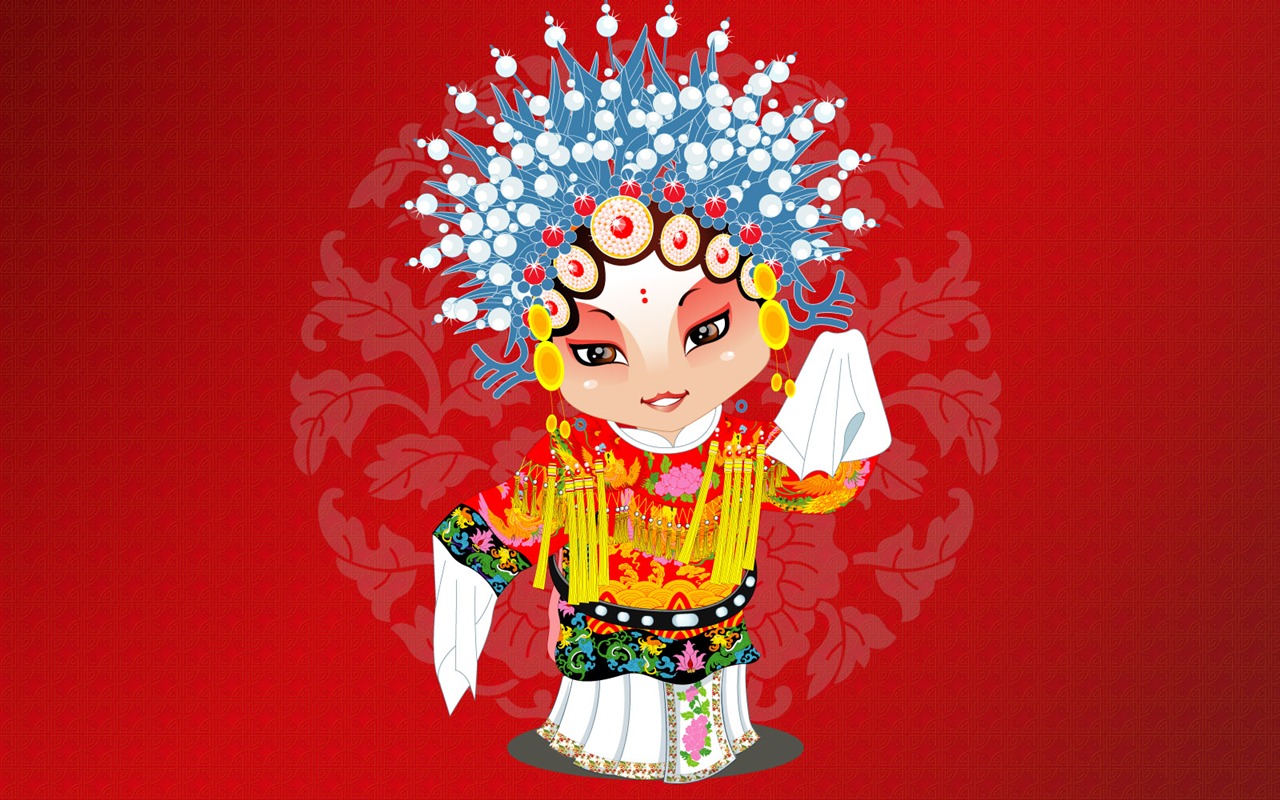 Vektorové opera Lidé Wallpaper #1 - 1280x800