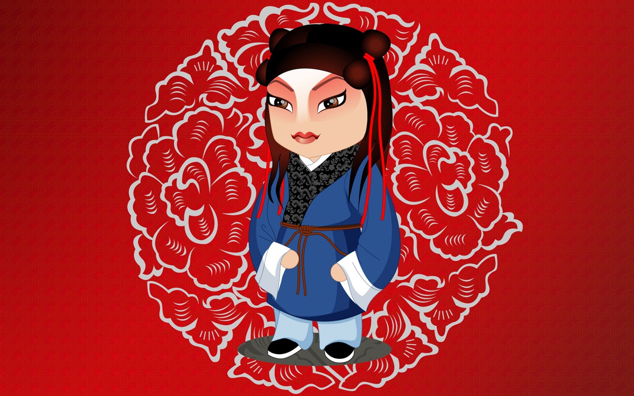 Vector opera People Wallpaper #27 - 1280x800