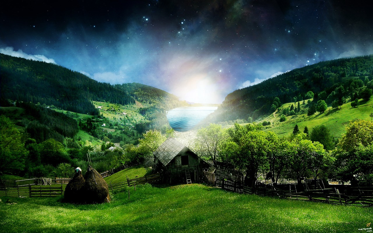 HD Widescreen Wallpapers Landscape #16 - 1280x800