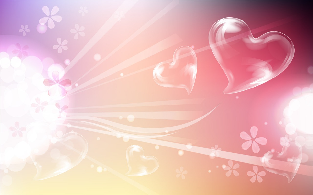 Valentýna Tapety na plochu láska Téma (2) #3 - 1280x800
