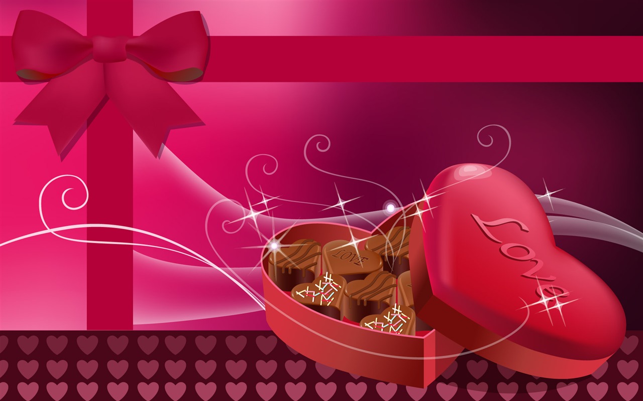 Valentýna Tapety na plochu láska Téma (2) #9 - 1280x800