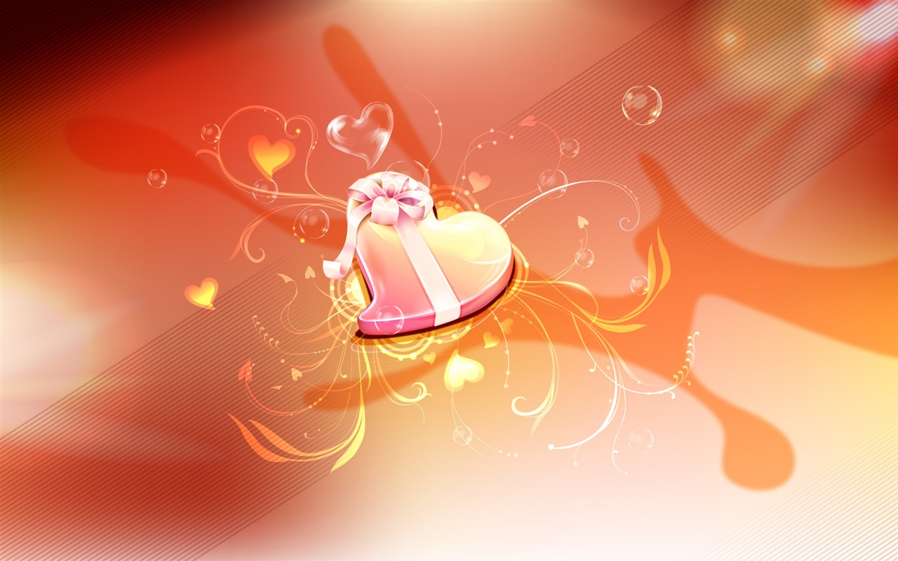 Valentýna Tapety na plochu láska Téma (2) #11 - 1280x800