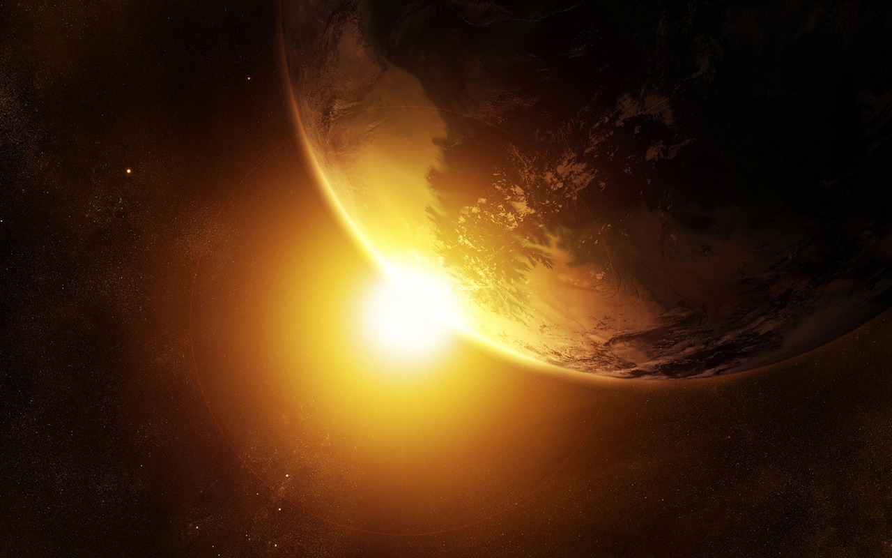 無限遐思 3D星空專輯壁紙 #3 - 1280x800