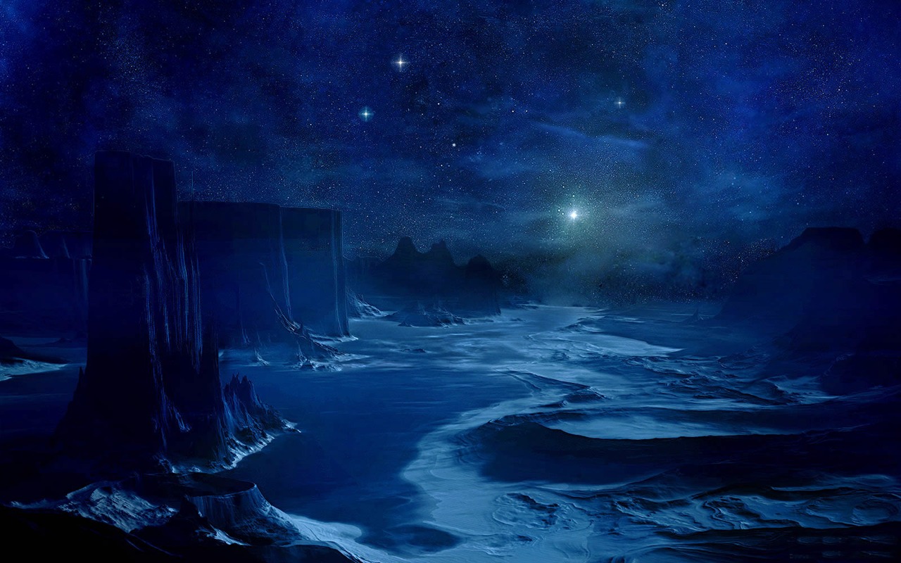 無限遐思 3D星空專輯壁紙 #6 - 1280x800