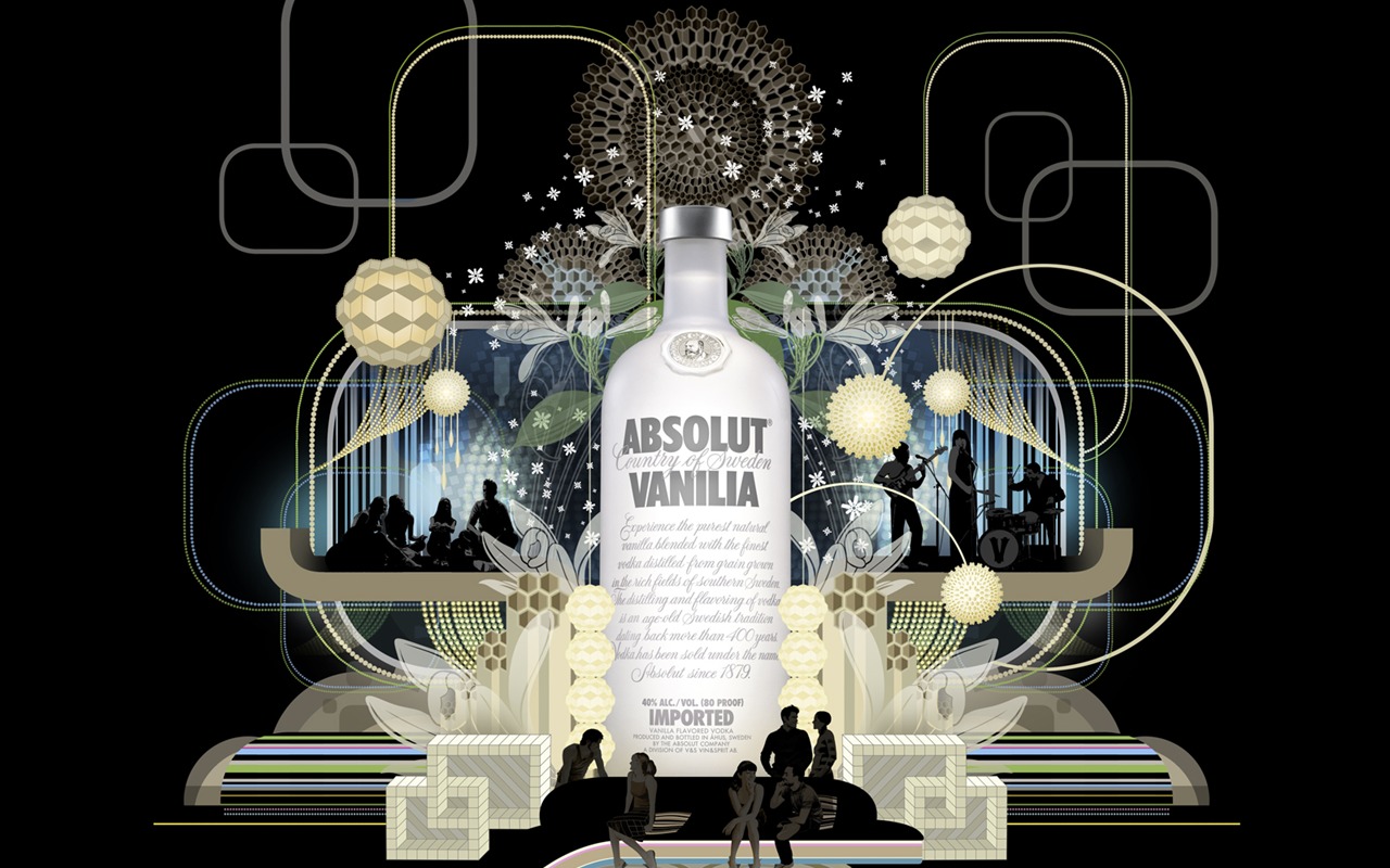 Fonds d'écran Absolut réclame de l'alcool #12 - 1280x800