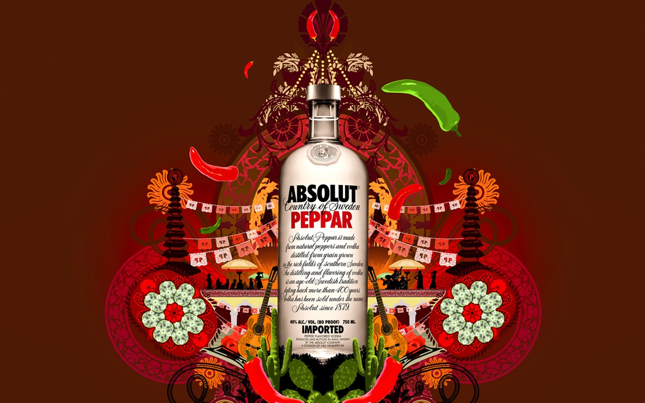 Fonds d'écran Absolut réclame de l'alcool #15 - 1280x800